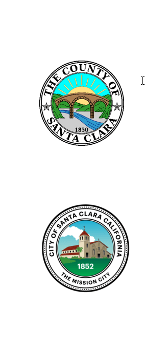Adopted reach codes city seals (County of Santa Clara, City of Santa Clara)